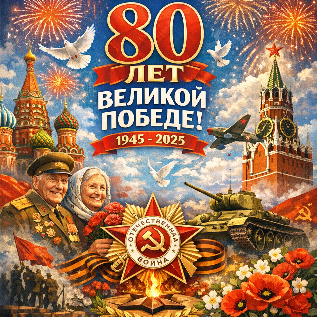 К 80-летнему юбилею Победы